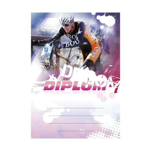 Horské kolo diplom A5