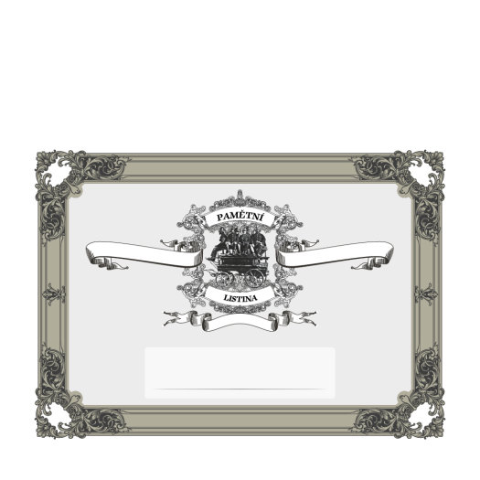 Pamětní list, diplom A5
