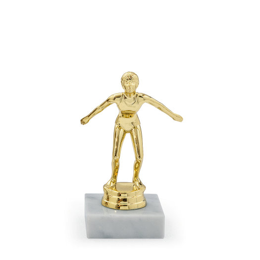 Figurka skoky do vody muž, 12 cm, včetně podstavce